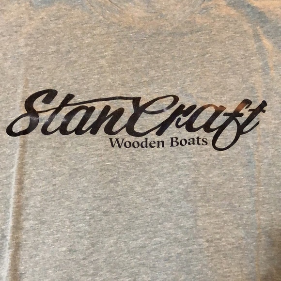 Stan Craft wooden boats tee shirt - Picture 2 of 3